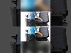 भंडारण के लिए स्क्रबर ड्रायर पर कम शोर सवारी 140L पानी टैंक