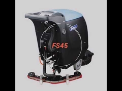 बैटरी चलना फर्श स्क्रबर के पीछे उच्च दक्षता त्वरित प्रतिक्रिया