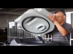 D9 180L पानी के टैंक और दोहरे ब्रश के साथ सवारी पर फर्श स्क्रबर