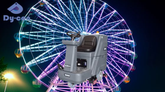 Dycon D8 Pro औद्योगिक फर्श स्क्रबर - 41441 वर्ग फीट/घंटा, 140L टैंक