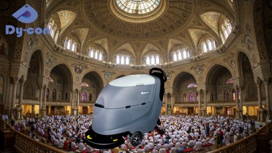 Dycon FS20 बैटरी फर्श स्क्रबर 24V 2000m2/h दक्षता